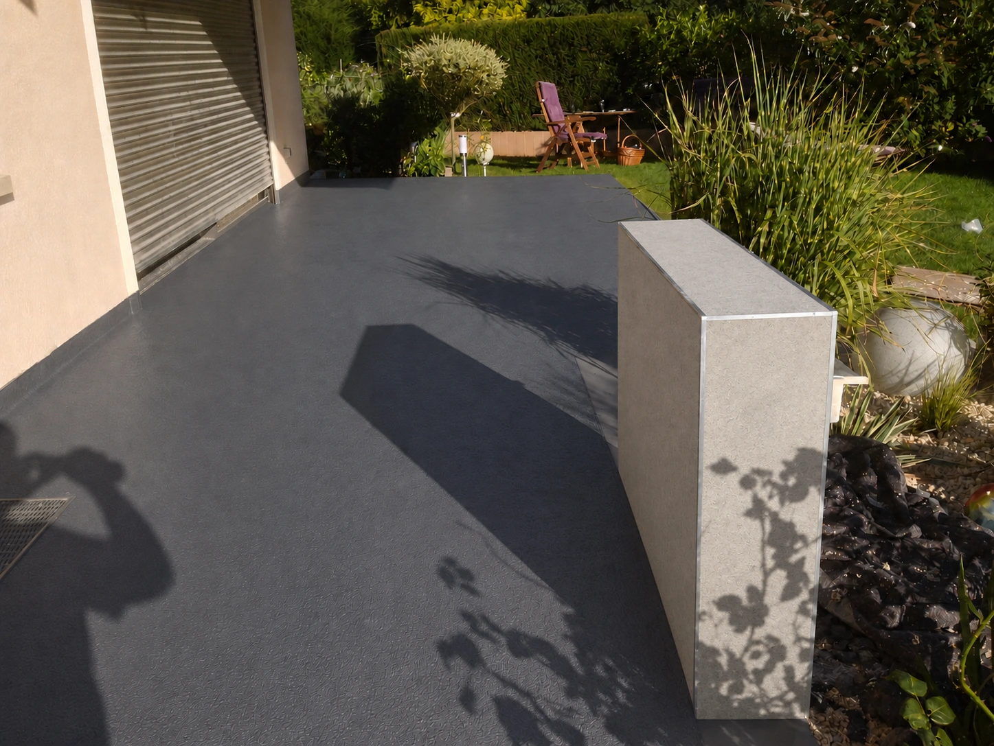 Terrassenfläche: Abdichtung
